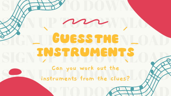 Guess The Instruments - Presentation Quiz