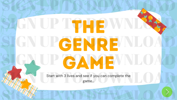 The Genre Game - Powerpoint Presentation