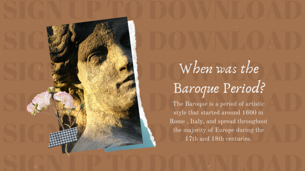 The Baroque Period - Presentation