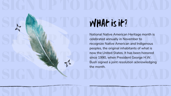 Native American Heritage - A PowerPoint Journey