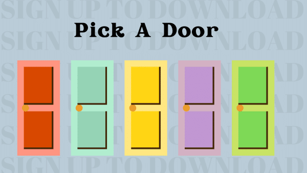 Pick A Musical Door! A KS1 Interactive PowerPoint Game