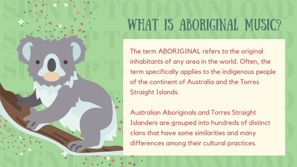 Australian Music - A Brief History (PowerPoint)