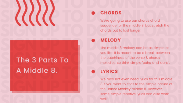 Songwriting Lesson (Part 3) - Let's Write A Middle 8!