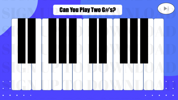 The Virtual Piano - A Fun Interactive PowerPoint Quiz