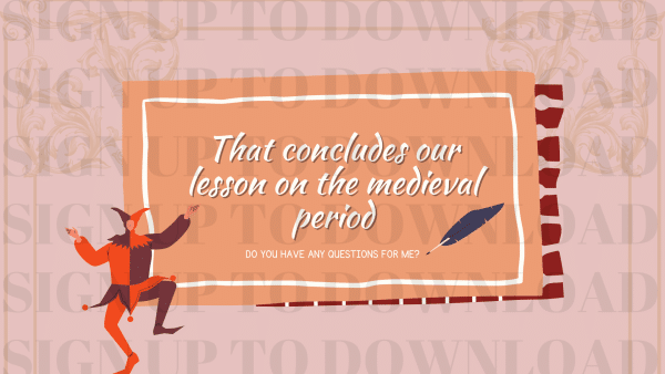 The Medieval Period - Presentation