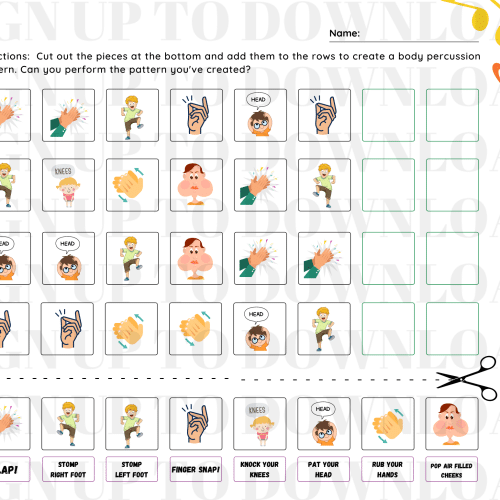 Notes On The Recorder Display Chart World Music Day 2025