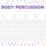Body Percussion Rhythms – Composition Grid
