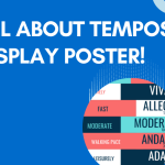 Music & Tempo – Display Poster