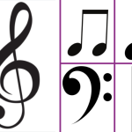 Large Music Note Display Cutout