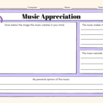 Music Appreciation – Worksheet
