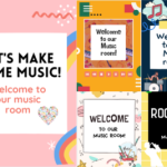 Music Room Decor – Welcome Signs