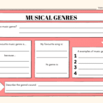 Musical Genres – Worksheet