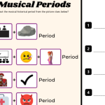 The Musical Periods – Worksheet Activity
