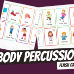 Body Percussion Flash Cards