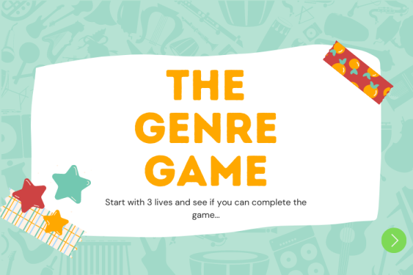 The Genre Game - Powerpoint Presentation