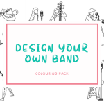 Design Your Own Band – Colouring Activity