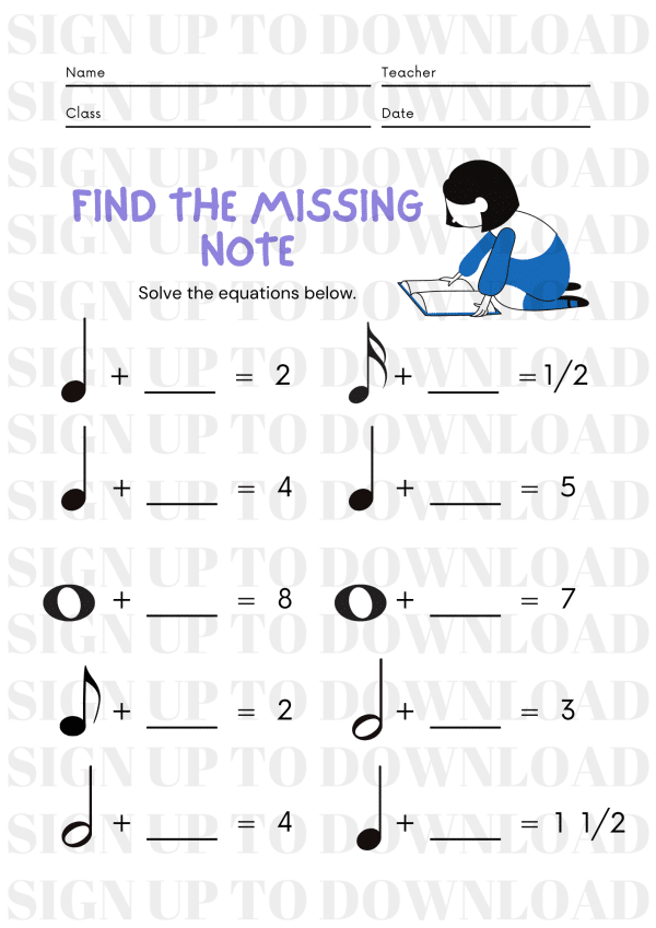 Find The Missing Note!