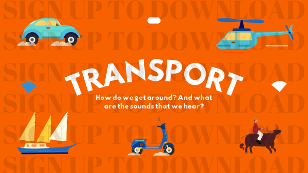 The Sounds Of Transport - Powerpoint Presentation