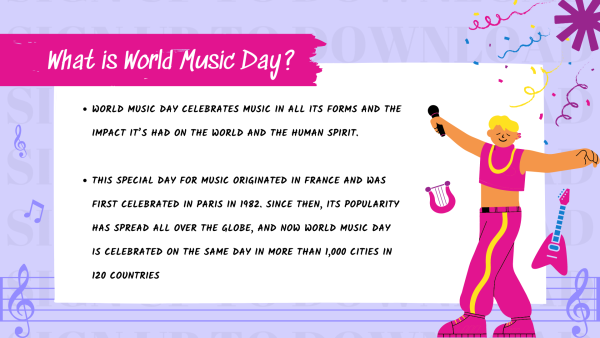 World Music Day - Assembly Pack