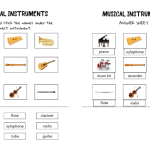 Cut and Stick – Musical Instruments