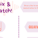 Mix & Match – Music Notation Worksheet