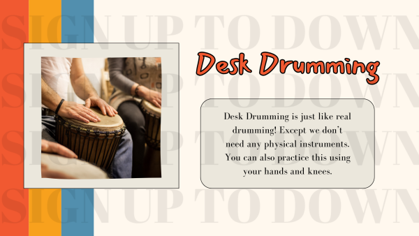 Desk Drumming For Beginners - Powerpoint Presentation