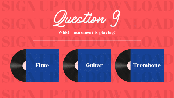 Which Instrument Is Playing? A Powerpoint Challenge