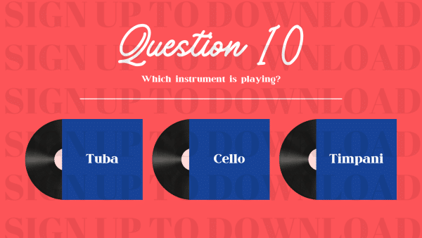 Which Instrument Is Playing? A Powerpoint Challenge