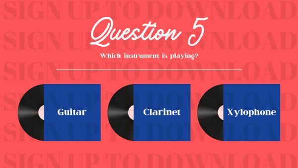 Which Instrument Is Playing? A Powerpoint Challenge