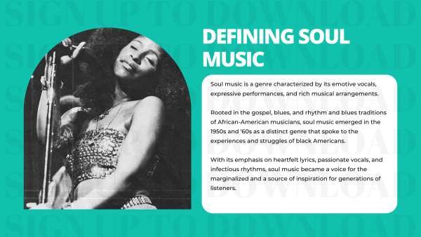 Let's Learn About Soul Music!