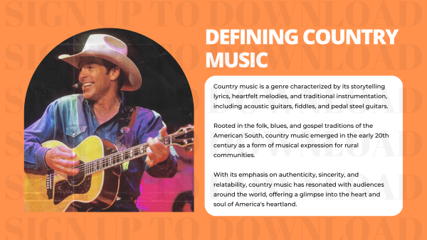 Let's Learn About Country Music!