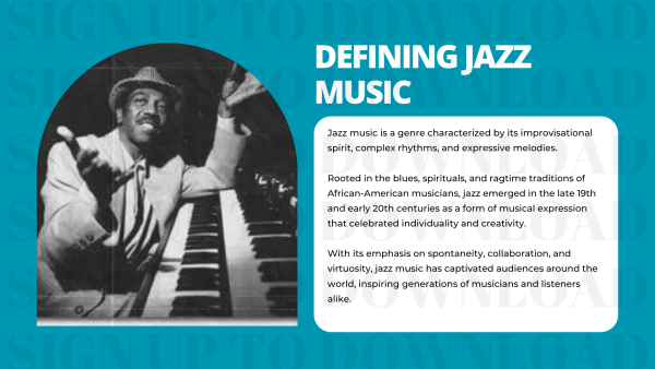 Let's Learn About Jazz Music!